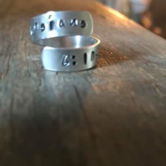 Hand stamped (by yours truly) jewelry and dog tags - Picture 3 of 4